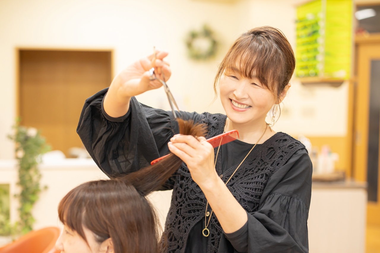 長岡市関原南美容室・美容院・ヘアサロン|アトリエプレール